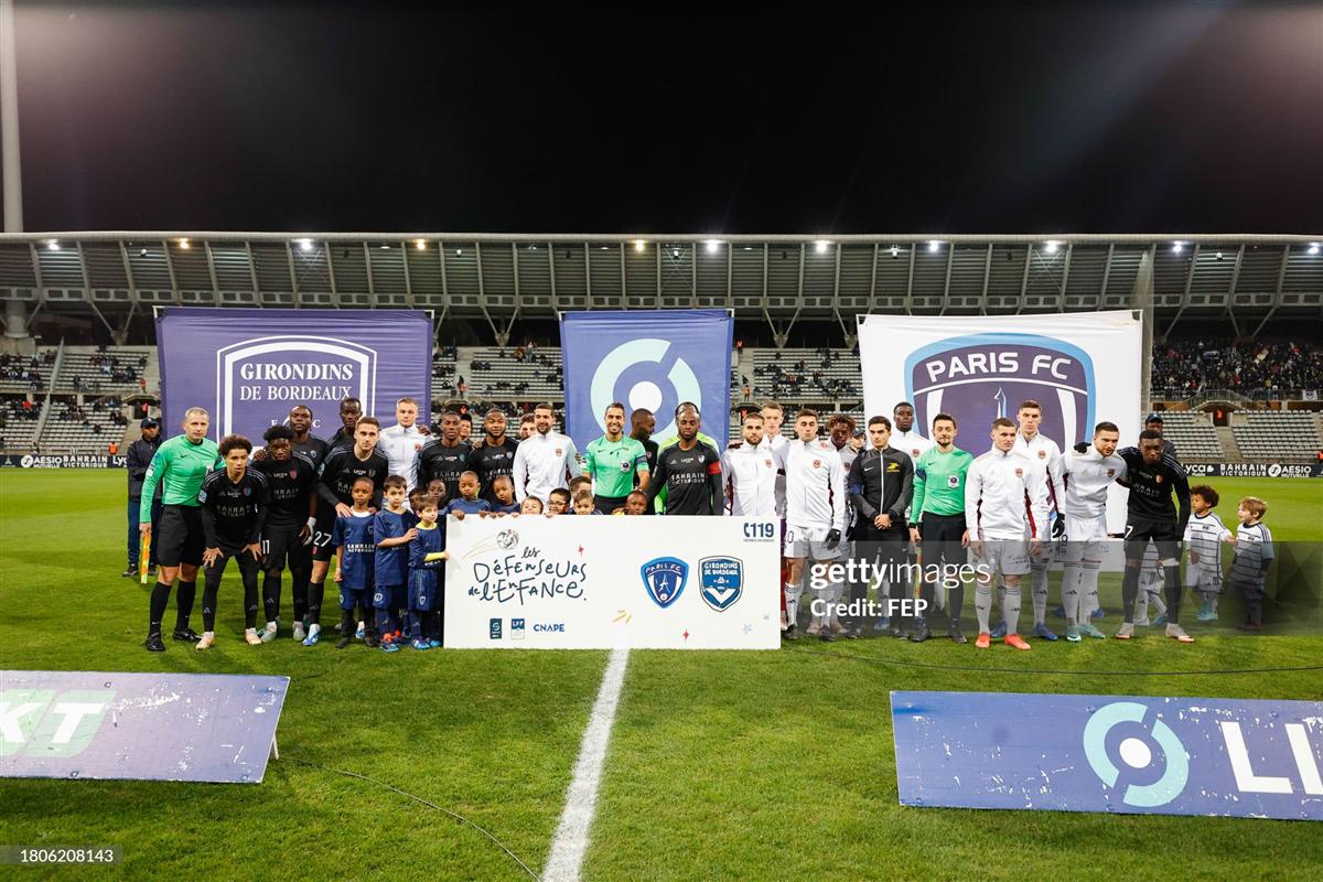 Paris FC vs Bordeaux